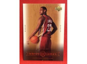 2003 Upper Deck Ready Or Not Lebron James Basketball Card