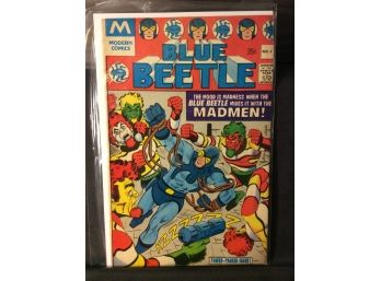 Vintage Blue Beetle Comic Book