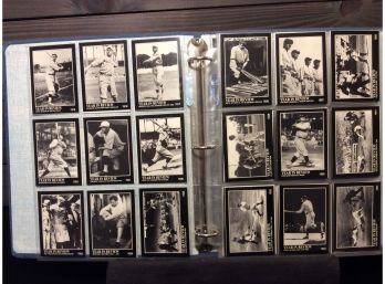 1992 Conlon Baseball Card Lot Of 166 Cards In Sheets