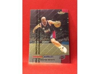 2000 Topps Finest Charles Barkley Card