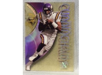 1999 Skybox EX Randall Cunningham Clear Card