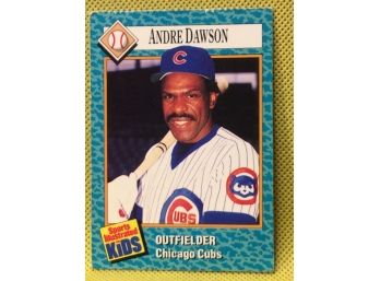 1989 Sports Illustrated Kids Andre Dawson Card