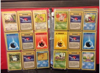 Binder With 252 Pokemon Cards