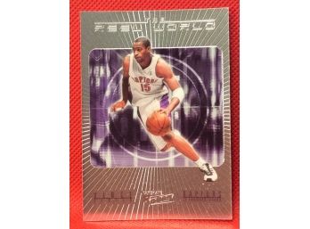 2001 Upper Deck Ultimate Victory Vince Carter The Reel World Insert Card