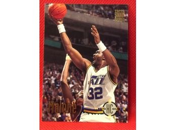 1993 Topps Stadium Club Karl Malone High Court Card