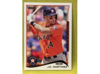 2014 Topps J D Martinez Baseball Card