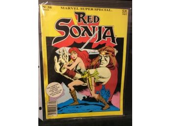 1985 Marvel Red Sonja Comic Book