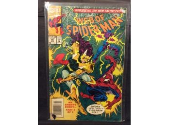 1993 Marvel Web Of Spider-man Comic Book