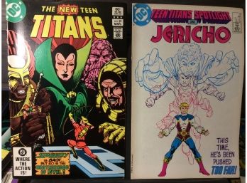 Lot Of 2 DC Comics Teen Titans Comic Books