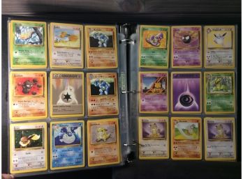 Binder With 270 Pokemon Cards