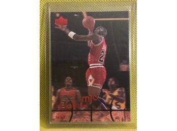 1998 Upper Deck Michael Jordan MJx Timeline Card