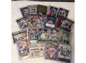 Lot Of 20 Assorted Dallas Cowboys Football Cards