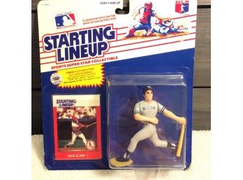 1988 Starting Lineup Jack Clark Figure