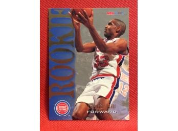 1995 NBA Hoops Grant Hill Rookie Basketball Card