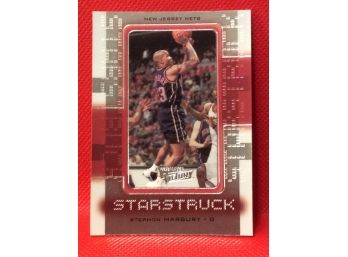 2001 Upper Deck Victory Stephon Marbury Starstruck Card