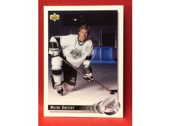 1992-93 Upper Deck Wayne Gretzky Card