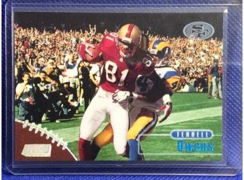 1998 Topps Stadium Club Terrell Owens Card