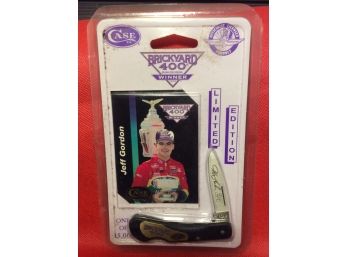 Jeff Gordon Brickyard 400 Collectible Pocketknife NEW Sealed