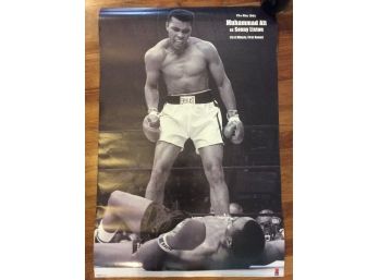 Muhammad Ali Vs Sonny Liston Classic Poster