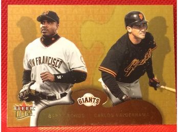 2001 Fleer Ultra Barry Bonds Gold Card