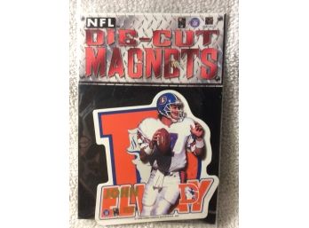 John Elway Denver Broncos Die Cut Magnet New In Package