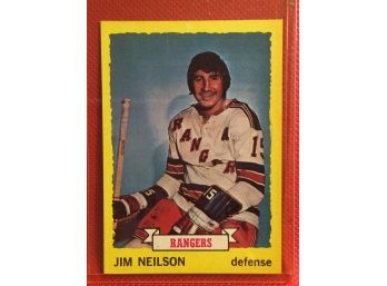 1973-74 Topps Jim Neilson NHL Hockey Card