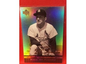 2001 Upper Deck Stan Musial 20th Century Showcase Insert Card