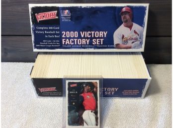 2000 Upper Deck Victory Baseball Complete Factory Set