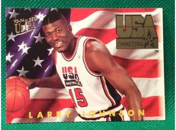 1993-94 Fleer Ultra USA Basketball Larry Johnson Card