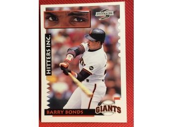 1995 Score Barry Bonds Hitters Inc. Card