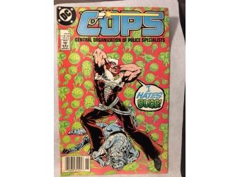 1988 DC Comics Cops Comic Book #4