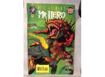 1995 Mr. Hero The Newmatic Man Comic Book #10