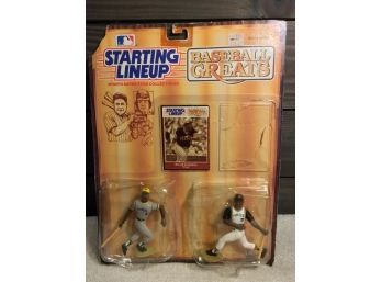 1989 Starting Lineup Baseball Greats Roberto Clemente/willie Stargell Figures