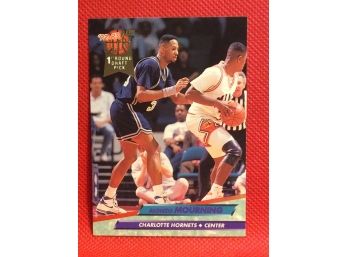 1992-93 Fleer Ultra Alonzo Mourning 1st Round Draft Pick Rookie Card