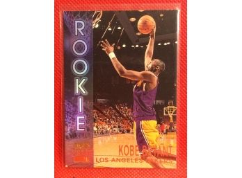 1997 Topps Stadium Club Kobe Bryant Rookie Card