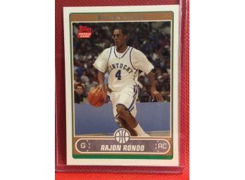 2006-07 Topps Rajon Rondo Rookie Basketball Card