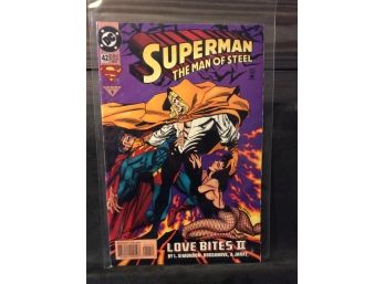 March 1995 Superman The Man Of Steel Comic Book