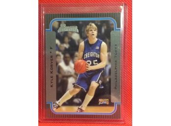 2003 Bowman Kyle Korver Rookie Basketball Card