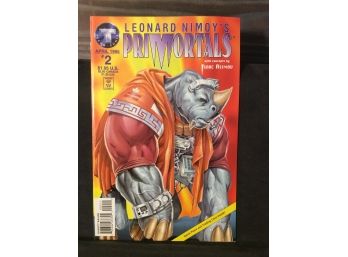 1995 Leonard Nimoy's Primortals Comic Book #2