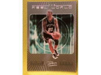 2001 Upper Deck Victory Tim Duncan Card