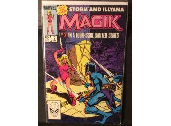 Marvel Storm And Illyana Magik Comic Book