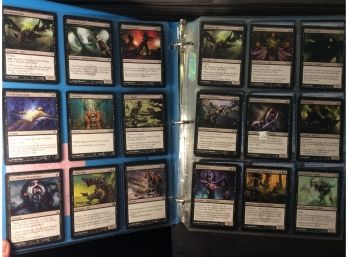 Binder With 360 Magic The Gathering Cards