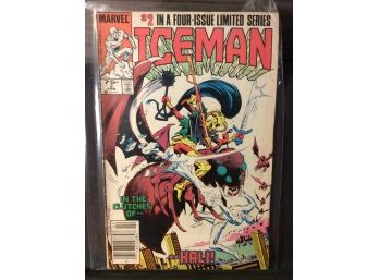 Marvel Iceman Comic Book