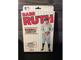 Babe Ruth Baseball Card Kit NEW Unopened