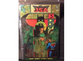 JSA Justice Society Of America The Unholy 3 Comic Book Two Of Five