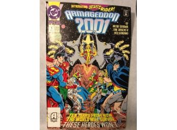 1991 DC Comics Armageddon 2001 Comic Book #1