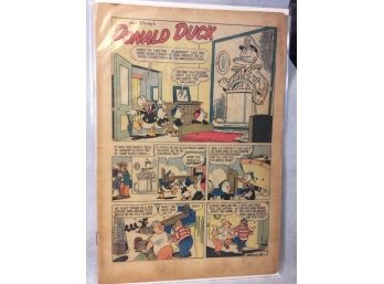 Vintage Walt Disney's Donald Duck Comic Book