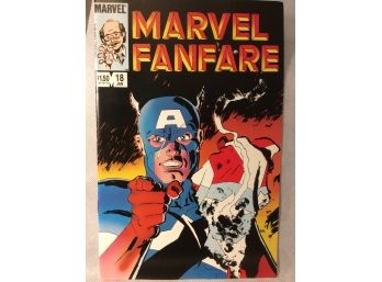 1985 Marvel Comics Marvel Fanfare Comic Book