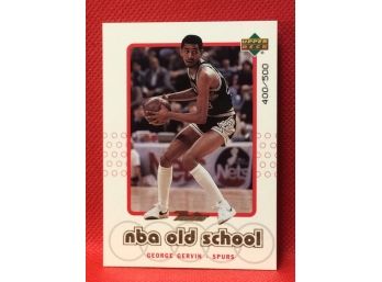 1999 Upper Deck Retro George Gervin Old School Card 400/500