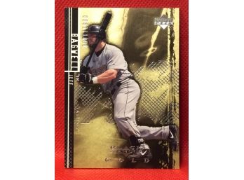 2000 Upper Deck Black Diamond Gold Jeff Bagwell Card 681/1000